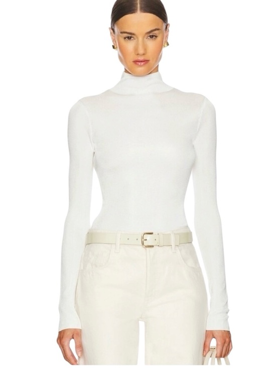 L'Academie Tops - REVOLVE L’academie NWT Sydni Knit Top Ivory Size Medium